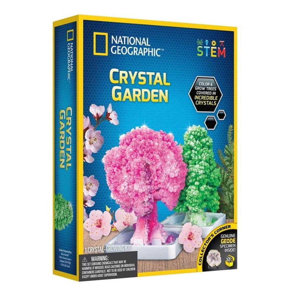 NATIONAL GEOGRAPHIC Crystal Growing Garden Grow Two Crystal Trees in Just 6 Hour